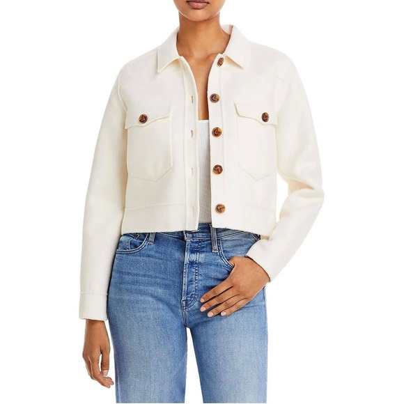 Rails Women’s Easton Wool Blend Cropped Shirt Jacket - XL - Picture 1 of 10